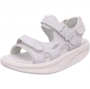 Sandalia Cómoda Mujer MBT Kisumu Classic White | Cierres Autoadherentes | Ajuste Agarre Adaptándose