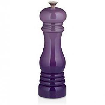 Le Creuset Classic Molinillo de pimienta ajustable, Plástico ABS, Anticorrosión, 280 g, Morado