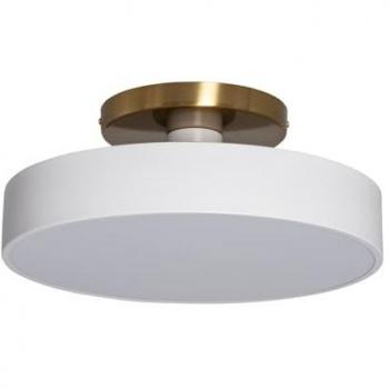 Lámpara de Techo Retro-Vintage Atenea de Metal Blanco de Máxima Calidad para Decoración del Salón y Dormitorio