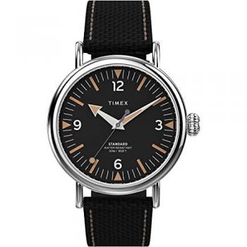 Timex Waterbury Standard Men's Quartz Watch with Luminous Hands and Mineral Glass