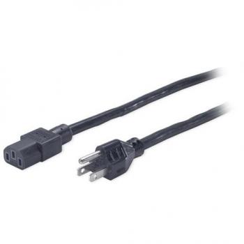 APC 2' Power Cord Kit (5 Pack), C13 to NEMA 5-15P, 0.6m