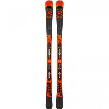 Rossignol – Esquís Pursuit 600 CAM + Fijaciones NX12 Konnect Dual Hombre – Hombre – Negro, Negro, 156 cm