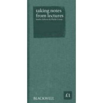Taking Notes from Lectures