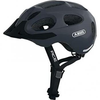 ABUS Youn-I Ace Metallic Blue Bicycle Helmet Size L (56-61 cm)