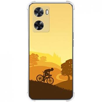 Funda Silicona Antigolpes Ciclista para Oneplus Nord N20 SE