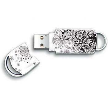 PENDRIVE INTEGRAL XPRESSION FLOWERS - 32GB - USB 2.0 - COMPATIBLE PC Y MAC