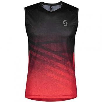 SCOTT Camiseta Tirantes MS Trail Run Fry Red/Black-L
