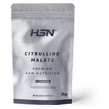 Citrulina Malato en Polvo Sin Sabor 1 Kg | 200 Tomas | 10000 mg L-Citrulina Malato por Dosis Diaria | No-GMO, Vegano, Sin Gluten