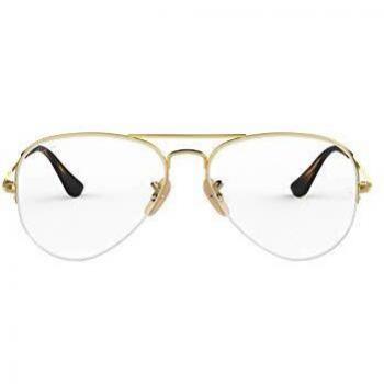 Ray-Ban 0RX6589 Monturas de Gafas, Gold, 56 Unisex