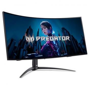Monitor Gaming Curvo Acer Predator X34X - 34 OLED, 240Hz, WQHD, FreeSync Premium, Altavoces Integrados