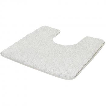 Kleine Wolke Alfombra para inodoro Seattle gris claro 55x50 cm
