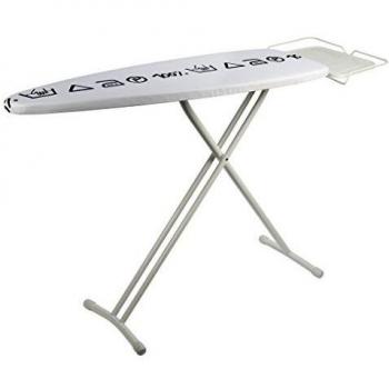 Tefal TI1200 - Tabla de planchar blanca con soporte ajustable y superficie antiadherente