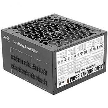 Fuente de Alimentación Aerocool Aero Bronze 850W Modular Completo 80+ Bronze ATX