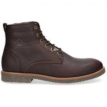 Botines Panama Jack Glasgow Igloo M - Botas de Hombre en Piel con Forro de Pelo Natural y Plantilla Acolchada
