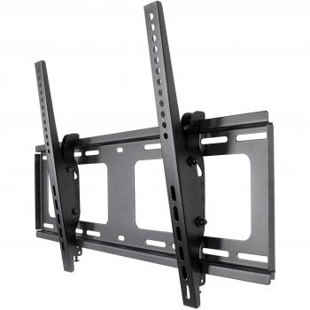 Manhattan 461481 Universal FlatPanel TV Tilting Wall Mount with PostLeveling Adjustment Supports One 37 to 80 Television up to 80 kg 176 lbs.