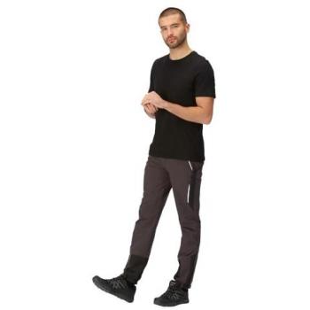 Regatta Men's Ash Black Water-Repellent Mountain Winter Trousers Size 32 R