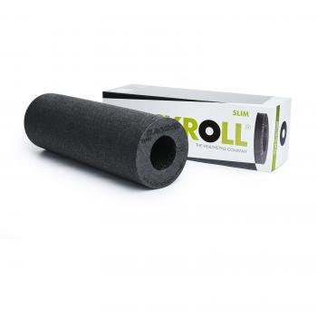 BLACKROLL Slim Foam Roller - Black - 1 pc(s) - 100% recyclable material - DIN ISO 9001 certified