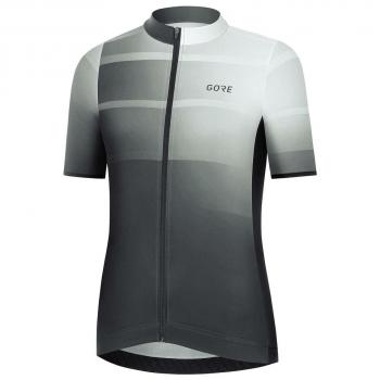 Gore® Wear Maillot de Manga Corta Ardent Femenino Blanco/Negro