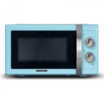 Microondas con Grill Schneider SMW23VMBL 23L 800W Vintage Azul