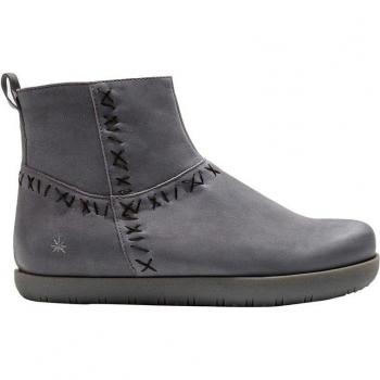 Botines de mujer de piel con cierre de cremallera - Art Botines 1911 NOBUCK-W BLUE FOG /RHODES para Mujer color Blue fog