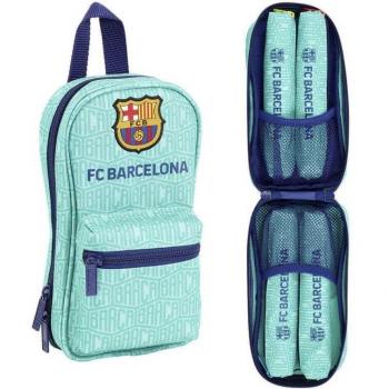 Estuche Escolar Mochila con 4 Portatodos Vacío FC Barcelona 3ª Equipación Temporada 2019/2020 - Safta