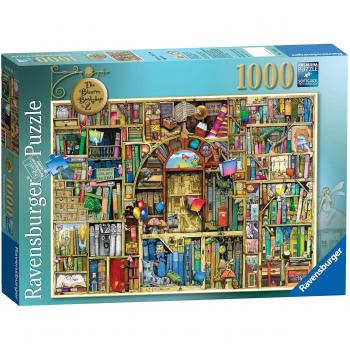Ravensburger 19314 Colin Thompson-The Bizarre Bookshop 2, 1000pc Jigsaw Puzzle, Multicoloured