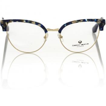 Frankie Morello Blue Metallic Fibre Frames