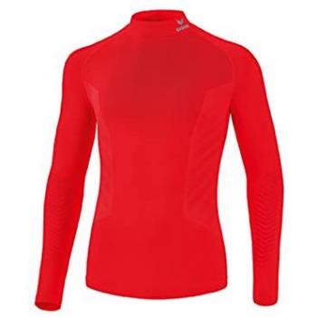 Camiseta Térmica Unisex de Manga Larga Erima Athletic con Cuello Alto