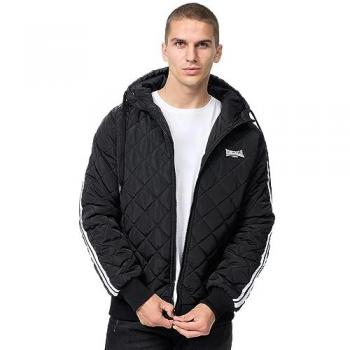 Lonsdale Arnipol Hooded Jacket Black/White 2XL Men's