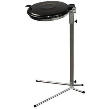 Soporte para Bolsas de Basura 70-120 L con Tapa Gris