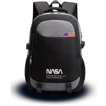 Mochila NASA Travel Negra para Portátil 15.6