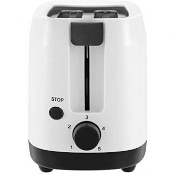 Sytech tostadora 2 rebanadas, 750w, 2 compartimientos, Blanco