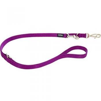 Red Dingo GmbH 9330725052437 Correa Perro Multiposición, M, Morado