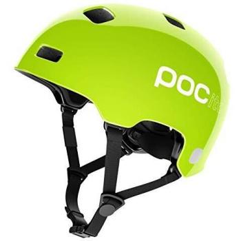 POC POCito Crane Helmet, Unisex Adulto, Fluorescent Yellow/Green, M-L