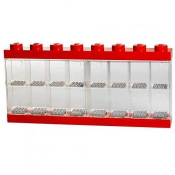 LEGO Minifigure Display Case 16 - Red