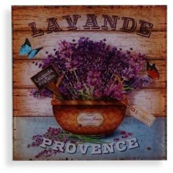 Cuadro Versa Lavanda Cristal 30 x 30 cm