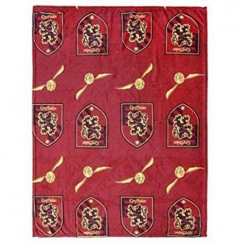 CERDÁ LIFE'S LITTLE MOMENTS Manta Franela Harry Potter Gryffindor, Rojo, 132 X 170