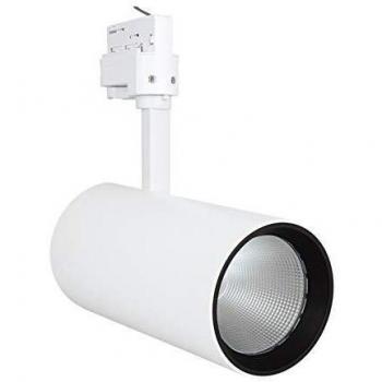 Foco LED en Carril D95 55W 4000K Blanco Frío 4200lm Mejor Reproducción de Color