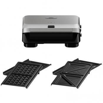 Braun SnackMaker 5 Wafflera Eléctrica Plateada