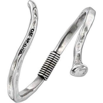 Extreme Experience Silver Plated Metal Bracelet by UNO de 50