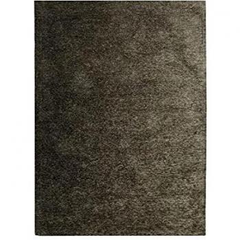 Alfombra Vintage Texturizada Taupe 120 x 170 cm para Decoración de Salón o Dormitorio