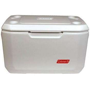 Coleman Passive 70Qt Xtreme Marine Cooler, Blanco, XL, Caja Térmica Grande para Festival, Camping o Pesca