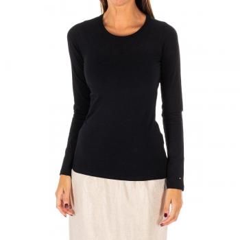 Camiseta de manga larga y cuello redondo Tommy Hilfiger 1487904677 mujer
