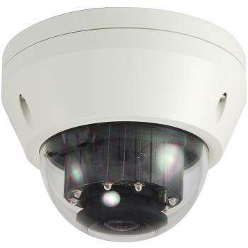 Cámara de seguridad de red domo resistente al vandalismo para exteriores LevelOne FCS-3306