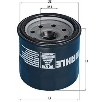 MAHLE ORIGINAL Filtro de aceite
