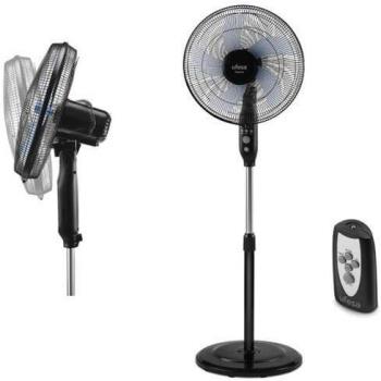 Ufesa VF0500 Ventilador de Pie Dakota, 50W, Negro