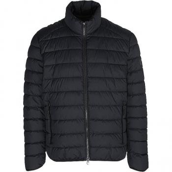 Chaqueta Acolchada de Hombre Marc O'Polo SDND, Azul Oscuro, Talla L, Cuello Alto