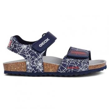 Geox J458LE 0006A J Ghita C0735 Sandalia Niño Azul Marino/Rojo 29 EU