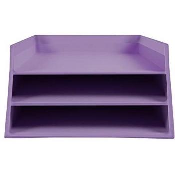 Exacompta - Ref. 13464D - 1 papelera para documentos de tamaño A4+ (hasta 24 x 32 cm) de cartón Aquarel