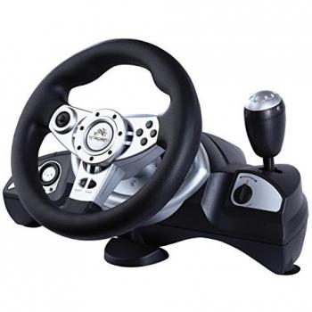 TRACER Zonda - Volante Carreras PC/PS2/PS3/USB Con pedales
